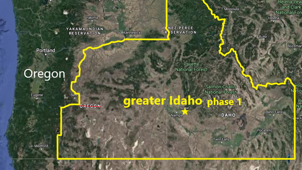 2 more Oregon counties say 'yes' to Greater Idaho, but ballot wins far from moving borders