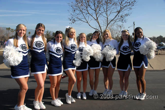 Penn State Cheerleaders & Band Members - Pasadena (December ...