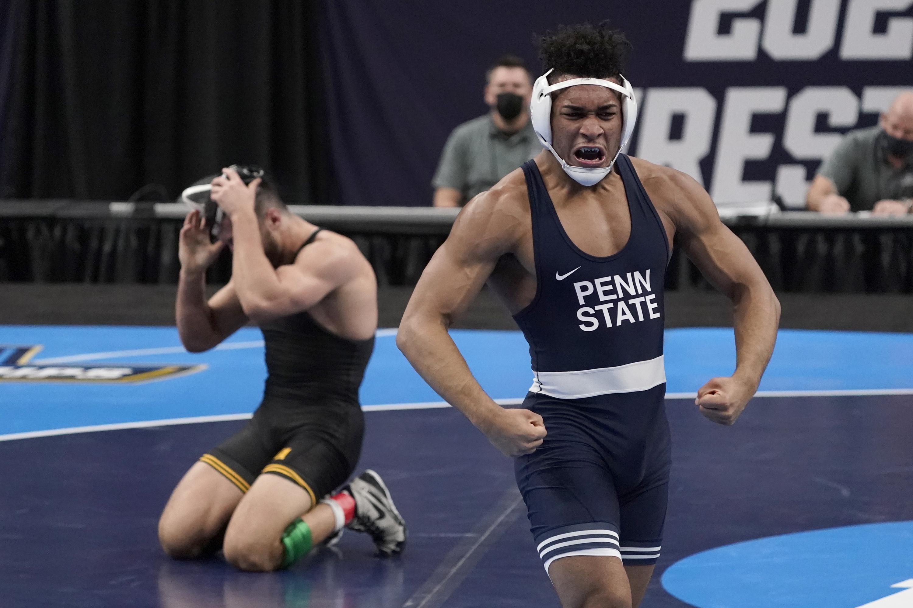 Penn St favored to regain title in NCAA wrestling tournament | AP News