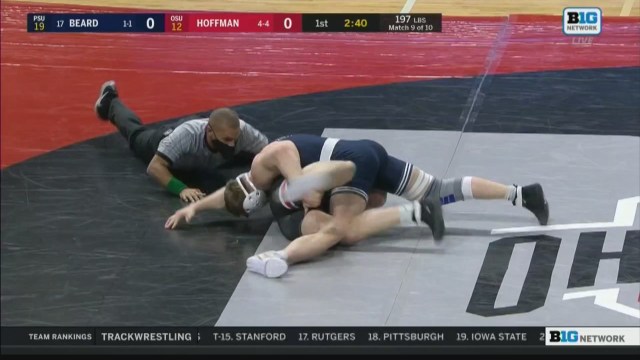 Penn State wrestling handles No. 11 Ohio State on the road